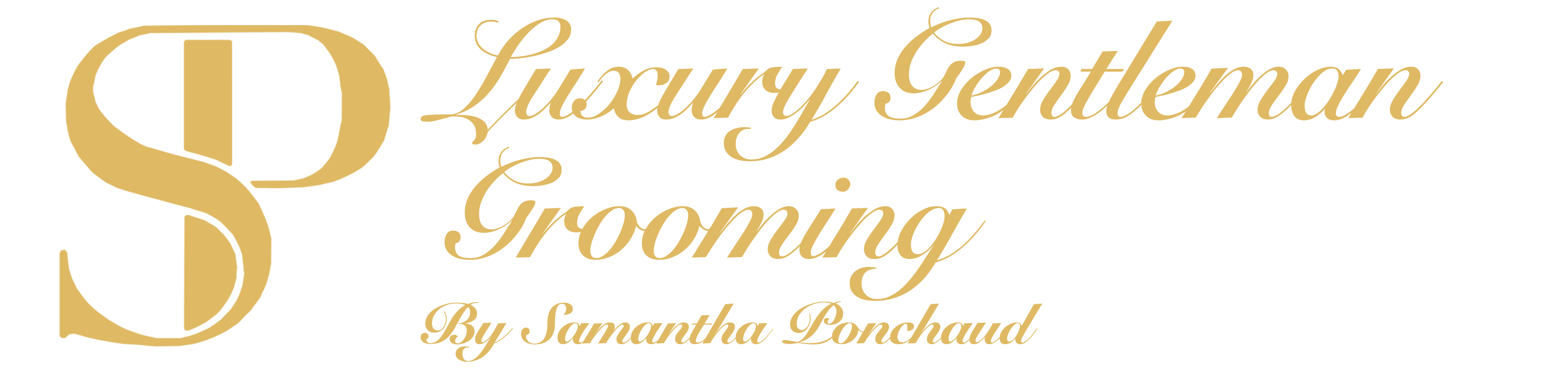 Luxury Gentleman Grooming Logo
